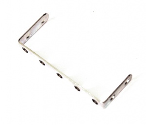 236a Narrow Double Angle Strip 2x5x2 Zinc