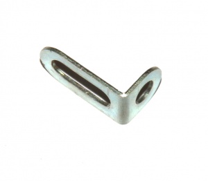 239d Narrow Slotted Angle Bracket 1x1 Zinc Original