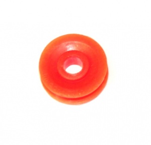 23bp '' Pulley Without Boss Orange Plastic Original