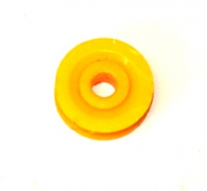 23bp ½'' Pulley Without Boss Yellow/Orange Plastic Original