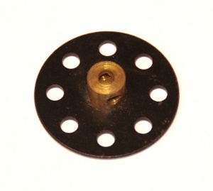 24 Bush Wheel 8 Hole Black Original