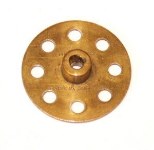 24 Bush Wheel 8 Hole Brass Original