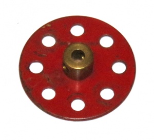 24 Bush Wheel 8 Hole Red Original