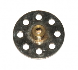 24 Bush Wheel 8 Hole Zinc Original