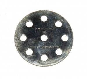 24a Wheel Disk 8 Hole Zinc Seconds