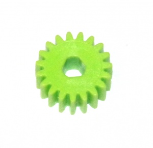 26p3p Pinion 19 Teeth '' Face Florescent Green Plastic Triflat Original