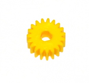 26p3p Pinion 19 Teeth '' Face Yellow Plastic Triflat Original