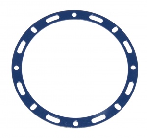274c Narrow Circular Strip 4 3/8'' Diameter Blue