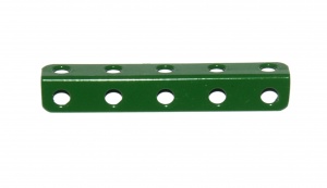 275c Narrow Girder 5 Hole Green