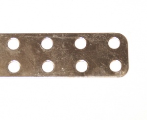 280d Narrow Flat Girder 6 Hole Zinc
