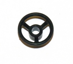 321b Steering Wheel '' Black Plastic Original