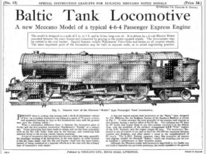 S15 Baltic Tank Locomotive Reprint