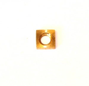 37a Square Nut Brass