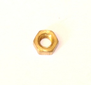 37a Hexagonal Nut Brass