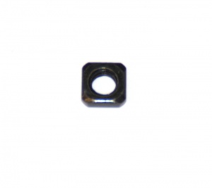 37a Square Nut Black Rounded Original