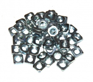 37a Square Nut Zinc Rounded Original x50