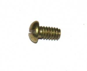 37b Slotted Dome Head Bolt '' (6mm) Brass Original