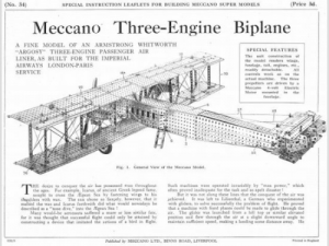 S34 Three Engine Biplane Reprint