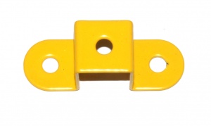 45 Double Bent Strip UK Yellow Original