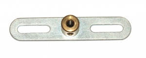 4680-45 Double Arm Crank Slotted Long Zinc