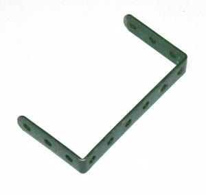 47a Double Angle Strip 3x6x3 Dark Green Original