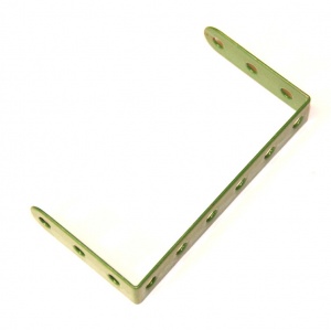 47a Double Angle Strip 3x6x3 Green