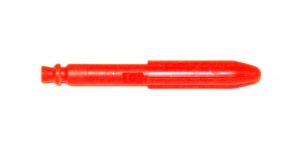 486 Small Rocket / Missile Orange Original