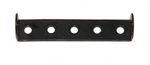 48a Double Angle Strip 1x5x1 Black Original