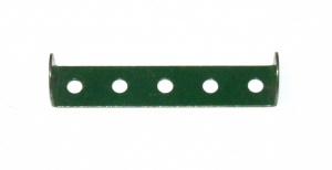 48a Double Angle Strip 1x5x1 Dark Green Original