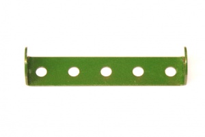 48a Double Angle Strip 1x5x1 Green