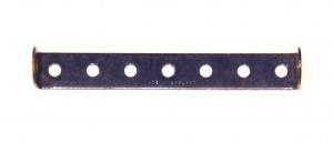 48b Double Angle Strip 1x7x1 Dark Blue Original