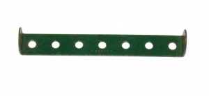 48b Double Angle Strip 1x7x1 Dark Green Original