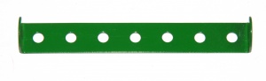 48b Double Angle Strip 1x7x1 Light Green