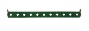 48d Double Angle Strip 1x11x1 Dark Green Original