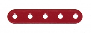 5 Standard Strip 5 Hole Modern Red Original