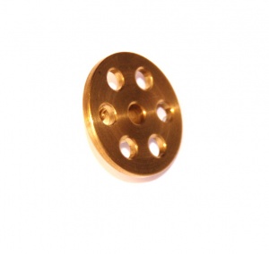 518 Bush Wheel 1'' Brass