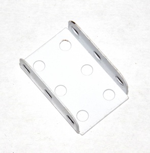 51a Flanged Plate 3x2 Hole White Original