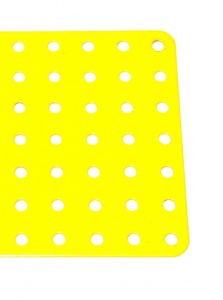 52d Flat Plate 7x25 Hole French Yellow Used