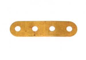 530 Brass Flexible Strip 4 Hole Original