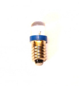 540b LED Bulb Blue E10 12 Volt