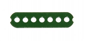 Meccano Part C768 Narrow Connector Strip 5 Hole Zinc 