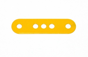 6 Standard Strip 4 Hole 1-3-1 French Yellow Original