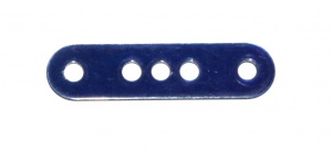 6 Standard Strip 4 Hole 1-3-1 Iridescent Blue Original