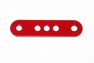 6 Standard Strip 4 Hole 1-3-1 Red Original