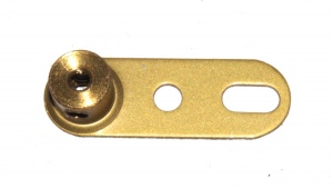 62a Single Arm Crank Threaded Gold Original