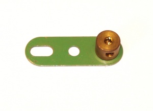 62a Single Arm Crank Threaded Light Green Original