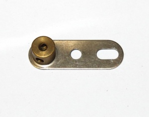 62a Single Arm Crank Threaded Nickel Original