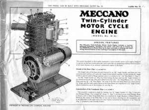 L16 10.16 Twin Cylinder Motor Cycle Engine