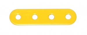 6n Standard Strip 4 Hole UK Yellow Original