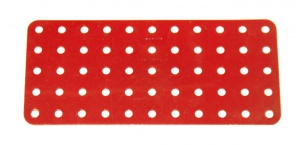 70 Flat Plate 5x11 Hole Mid Red Original
